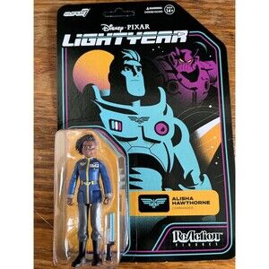 W39 Super 7 Reaction Disney Pixar Lightyear Alisha Hawthrone Action Figure